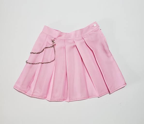 Falda rosa pinky